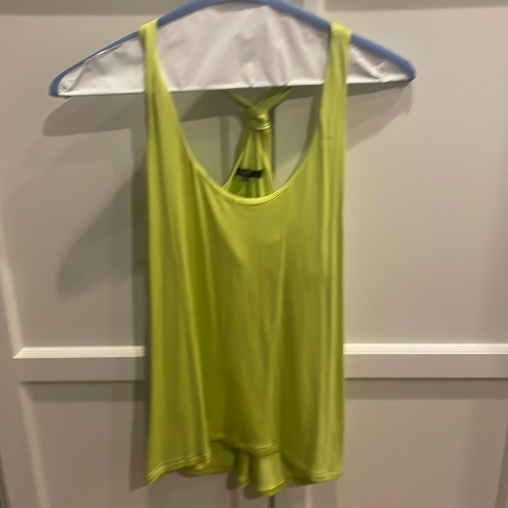Tart XS lime green tank